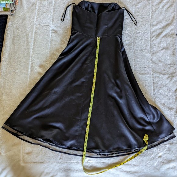 Erica Michelle Ltd. Strapless Prom Party Dress, Sz 6-8 - Picture 12 of 16